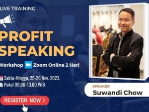 Workshop Profit Speaking Webinar